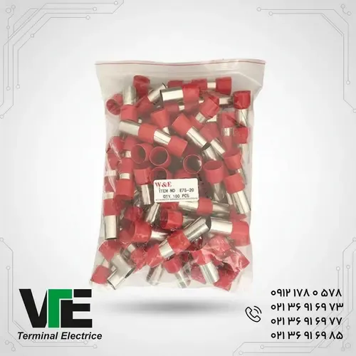 وایرشو تک روکش‌دار سایز ۷۵ مدل E75-20، بسته ۱۰۰ عددی