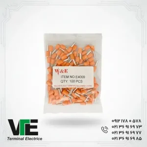 تصویر وایرشو تک روکشدار سایز ۴ مدل E4009، بسته ۱۰۰ عددی