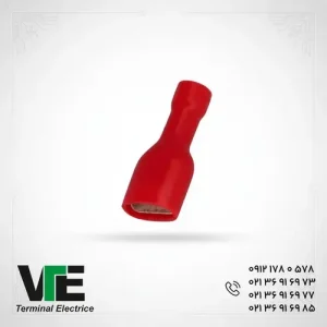 تصویر سرسیم کولری تمام‌روکش مادگی سایز ۱.۵ برند W&E بسته ۱۰۰ عددی