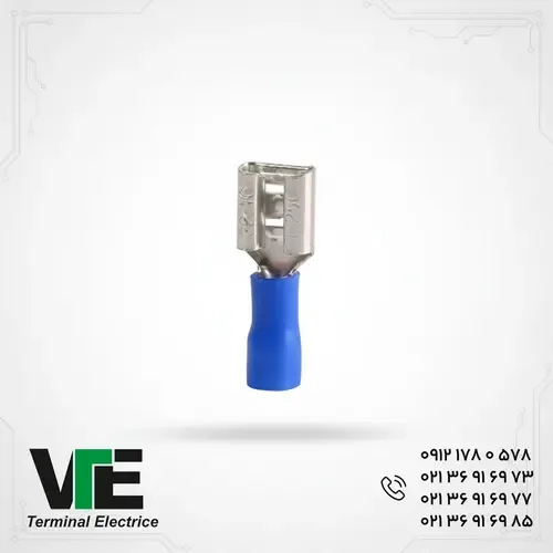 سرسیم فیشی کولری مادگی مدل FDD2-187 بسته ۱۰۰ عددی