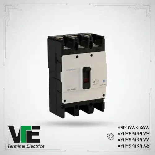 کلید اتوماتیک هیوندای HGM250E-F 250 آمپر قابل تنظیم