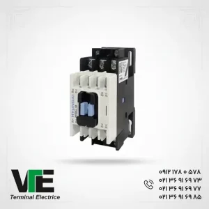 تصویر کنتاکتور ۵۰ آمپر هیوندای مدل hgc۵۰ بوبین ۲۲۰v ac
