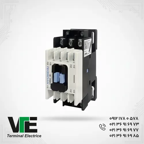 کنتاکتور هیوندای HGC65 65 آمپر بوبین ۲۲۰ ولت