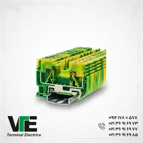 ترمینال ارت فشاری سایز 2.5 مدل RPET2.5 برند رعد