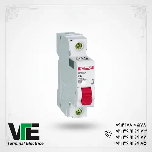 کلید مینیاتوری هیمل HDB3WN1C6