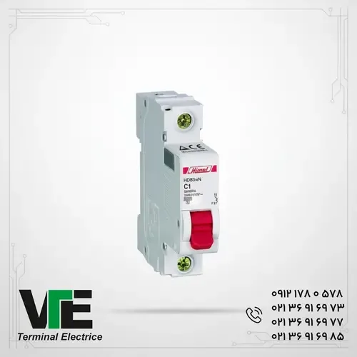 کلید مینیاتوری هیمل HDB3WN1C1