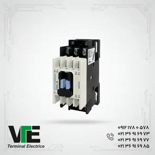 کنتاکتور هیوندای HGC85 85 آمپر بوبین ۲۲۰ ولت