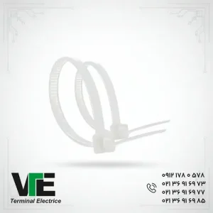 تصویر بست کمربندی پلاستیکی سایز ۸۰۰×۷٫۸ میلیمتر بسته ۱۰۰ عددی