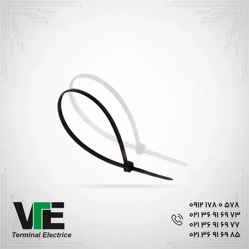 بست کمربندی YY سایز ۲۰۰×۳٫۶ میلیمتر بسته ۱۰۰ عددی