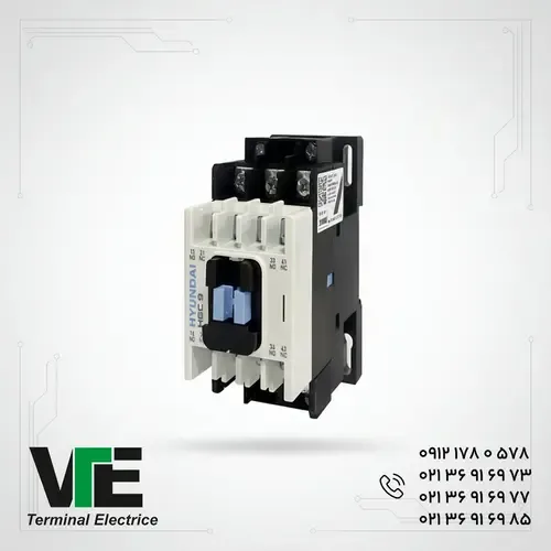 کنتاکتور هیوندای HGC40 40 آمپر بوبین ۲۲۰ ولت