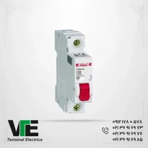 تصویر کلید مینیاتوری هیمل مدل hdb۳wn۱c۲۰