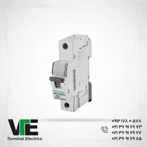 تصویر کلید مینیاتوری هیوندای ۴۰ آمپر تک فاز تیپ B/C