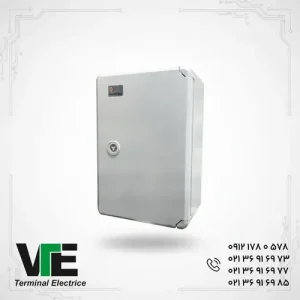 تصویر تابلو برق ABS دانوب درب مات ابعاد ۱۵×۳۵×۲۵ سانتی‌متر