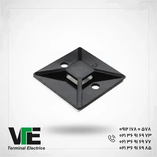 پایه بست کمربندی چسب‌دار 20×20