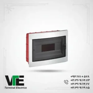 تصویر جعبه فیوز ۶ تایی ویکتور بدون شینه برنجی