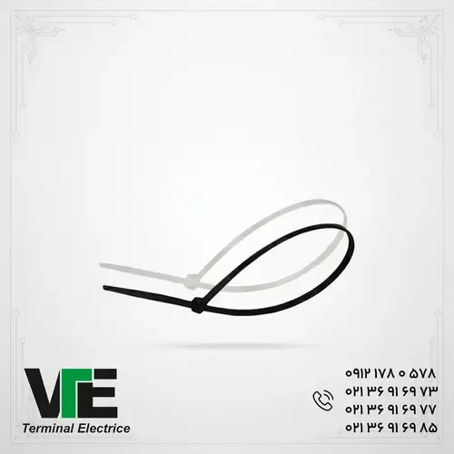 بست کمربندی YY سایز ۱۴۰×۲٫۵ میلی‌متر بسته ۱۰۰ عددی