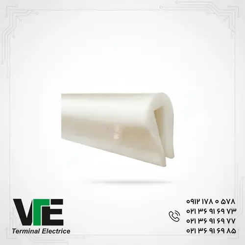 نوار دور درب تابلو برق علی رنگ شفاف
