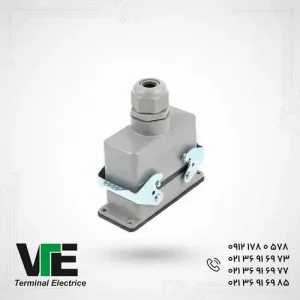 تصویر سوکت فرمان HDC مدل HA-016-2، ۱۶ پین