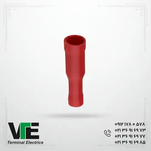سرسیم فیشی فشنگی مادگی سایز ۱.۵ مدل FRD1.25-156 بسته ۱۰۰ عددی