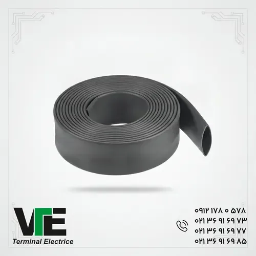 روکش حرارتی مشکی WOER قطر ۳٫۵ میلیمتر