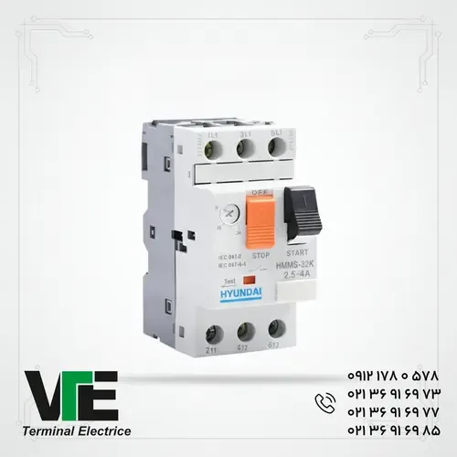 کلید حرارتی هیوندای 32K 2.5 تا 4 آمپر