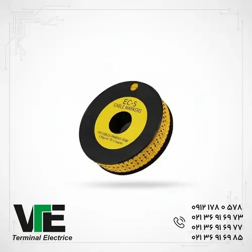 حروف و شماره سیم حلقوی W&E مدل EC-5