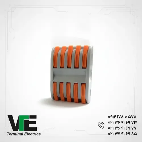 ترمینال اتصال سریع کف‌خواب WE مدل PCT-225