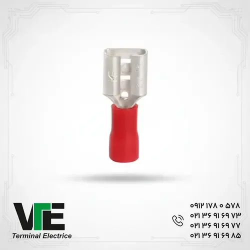 سرسیم فیشی کولری مادگی مدل FDD1.25-187 بسته ۱۰۰ عددی