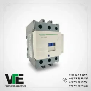 تصویر کنتاکتور ۸۰ آمپر اشنایدر چینی مدل lc۱d۸۰m۷