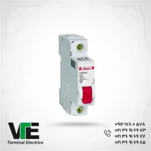 تصویر کلید مینیاتوری هیمل مدل hdb۳wn۱c۲