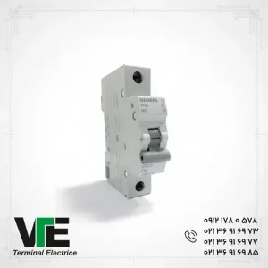 تصویر کلید مینیاتوری Siemens SINOPLUS مدل 5TJ6132-7، تکپل ۳۲ آمپر تیپ C