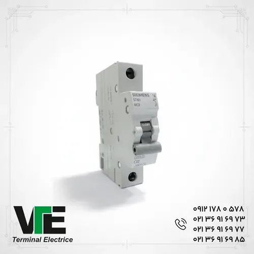 کلید مینیاتوری Siemens SINOPLUS مدل 5TJ6132-7، تکپل ۳۲ آمپر تیپ C
