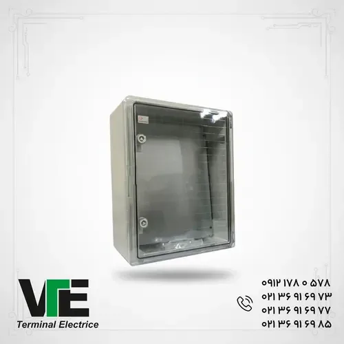 تابلو برق ABS دانوب درب شفاف ابعاد ۲۱×۵۰×۴۰ سانتیمتر