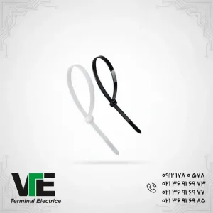 تصویر بست کمربندی YY سایز ۲۵۰×۴٫۸ میلی‌متر بسته ۱۰۰ عددی