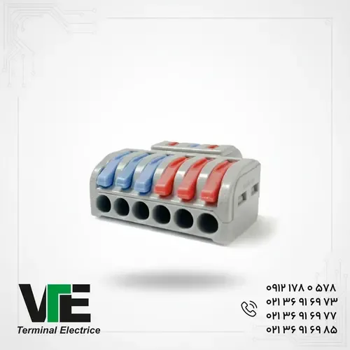 ترمینال انشعابی WE مدل HY-633 با آرایش ۳ به ۶