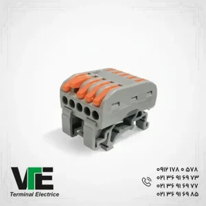 تصویر ترمینال اتصال سریع ریلی WE مدل PCT-225D