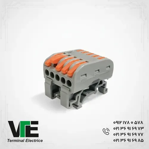 ترمینال اتصال سریع ریلی WE مدل PCT-225D