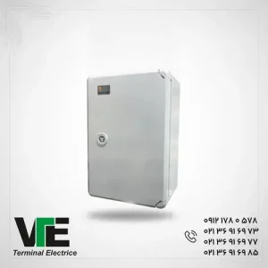 تصویر تابلو برق ABS دانوب درب مات ابعاد ۱۳×۳۰×۲۰ سانتی‌متر