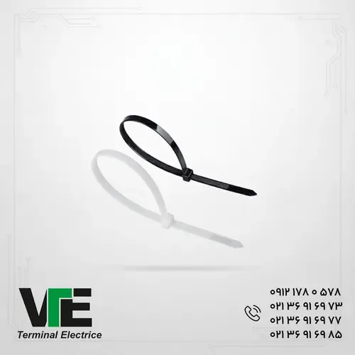 بست کمربندی YY سایز ۲۵۰×۳٫۶ میلیمتر بسته ۱۰۰ عددی