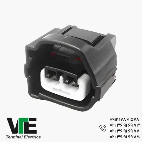 سوکت ۲ خانه کوئل دوقلو مشکی KET